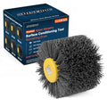 Shinboc 4.7x4 Inch Surface Conditioning Tool, 320 Grit Nylon Drawing Wheel - style: 320 Grit