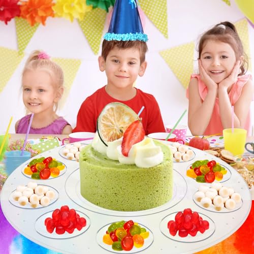 Hulameda 3pcs Paint Palettes, Plastic Paint Tray Palette, Paint Pallet with 10 Wells for Adults & Kids, for Painting or DIY Craft Class, Clear - color: 3pcs