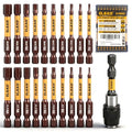 21-Piece 2.5" Allen-Wrench Hex Drill Bit Set, Durable Impact Allen Key Set, Long-Lasting Strong Magnetic Hex Screwdriver Bit Set, SAE & Metric Size, Mechanic Automotive Furniture DIY Home Repairs - size: 21-Piece