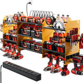 Upgraded Large Power Tool Organizer Wall Mount with Charging Station - color: Yellow