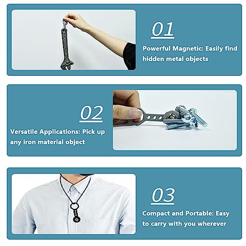 3Pcs Stud Ball Magnetic Stud Finder With 27 Pounds of Pull Magnetic Power, Stud Finder Wall Scanner, Metal Stud Finder Tool for Walls Detected and Located, for Drywall, Ceramic Tiling, Wood