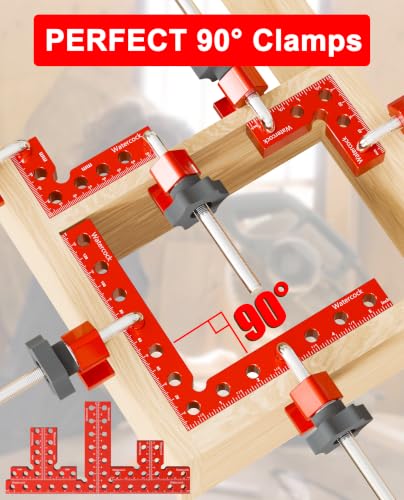 12 Pack Corner Clamps for Woodworking, 90 Degree Clamping Squares - size: 12PCS
