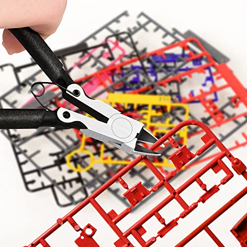 BOENFU 5 inch Flush Cutters Precision Wire Cutters Wire Snips - color: 5 Inches