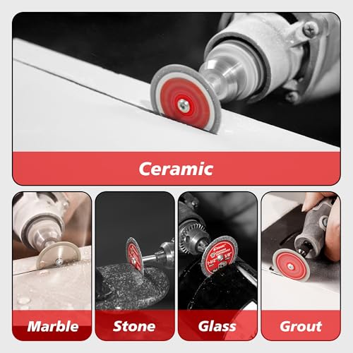 EZARC 1-1/2 Diamond Tile Cutting Wheels Durable, 3-Pack