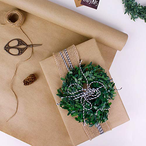 RUSPEPA Brown Kraft Paper Roll, 36"x 1200"(100'), Crafts Kraft Paper for Gift Wrapping, Poster Bulletin Board Arts Crafts, Bouquet Flower Wrapping, Table Covering Packing Shipping Dunnage & Parcel - color: Brown, size: 36" x 100'
