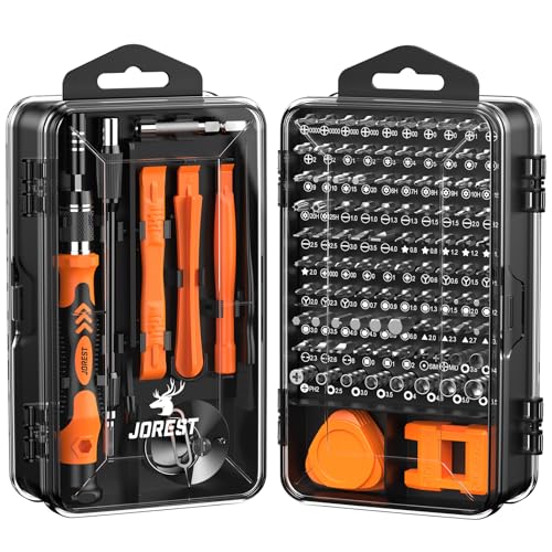 JOREST 117 in 1 Precision Screwdriver Set, Mini Tool Kit with Torx Phillips