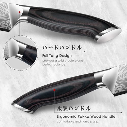 Steak Knives Set of 6, Powder Steel Steak Knife Set - size: 6PCS Steak Knife Set