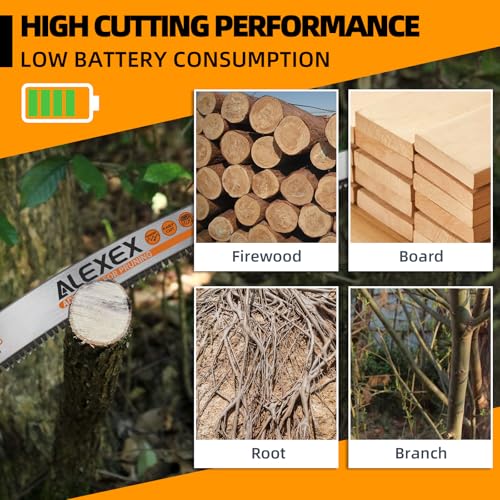 ALEXEX 6Pcs 12" Japanese Teeth Reciprocating Saw Blades for Wood Cutting and Tree Trimming, 6TPI Arc Curved Wood Sawzall Blades for PVC Pipe Cutting, Cr-V Sabre Sawzall Pruning Blades 12 Inch - size: 12 Inch 6TPI