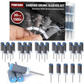 30 Pcs 1500 Grit Sanding Drums for Rotary Dremel Tool - style: 1500 Grit 30 Pcs