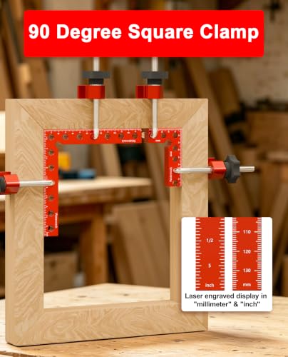 8 Pack Corner Clamps Woodworking, 90 Degree Clamping Squares - size: 8PCS