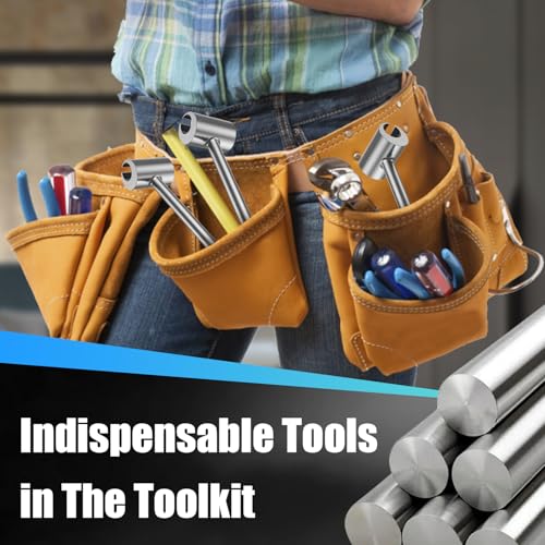 Door Hinge Adjustment Tool, 2 Pack, 0.55"-0.75" & 0.9"-0.98"