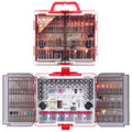 476 PCS Rotary Tool Accessories Kit, 1/8-in Shank Rotary Tool Kit, Universal Fitment for Easy Polishing, Sanding, Cutting, Drilling, Engraving, Sharpening, Grinding with Portable Storage Case - size: 476 Pcs