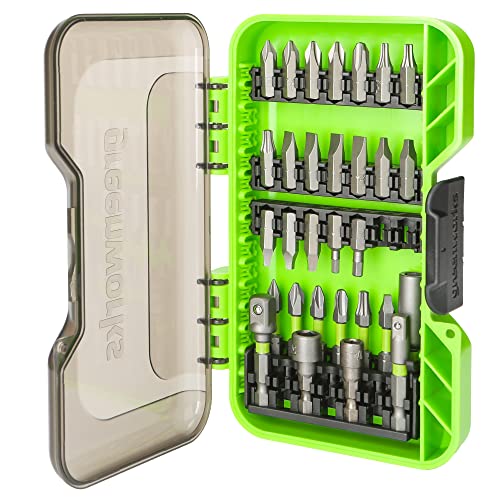 Greenworks 30 Piece Impact Rated Driving Set - size: Tool Only(30-Piece Accessories)