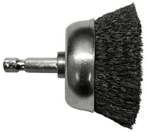 Century Drill & Tool 76221 Coarse Drill Cup Wire Brush, 2-3/4-Inch, Metal (Pack of 3) - size: 2-3/4-Inch Coarse (Pack of 3)