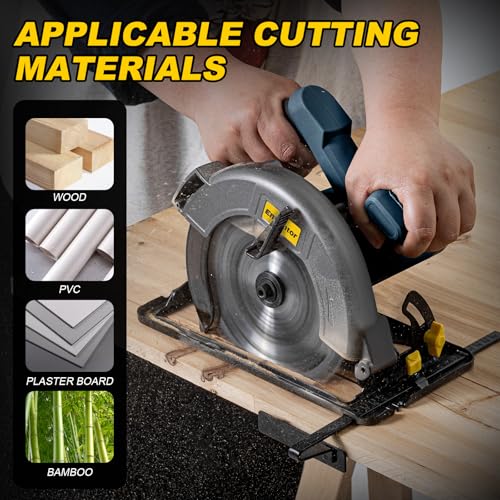 Enventor Circular Saw with 6000 RPM, 7-1/4 in, 11 A Corded