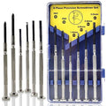6 PCS Precision Screwdriver Sets, Eyeglass Repair Kit Screwdriver, Mini Screwdriver Set, Flat Head and Philips Head Screwdriver Sets, With 6 Different Sizes, Suitable For Watch, Electronic Repairs