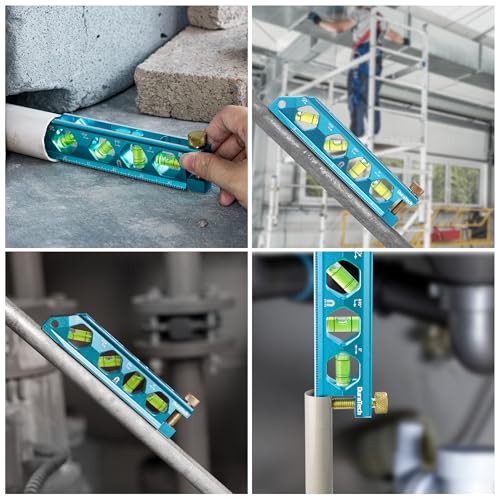 DURATECH 6.25-Inch Level, Magnetic Torpedo Level for DIY and Household Use - size: 6.25"
