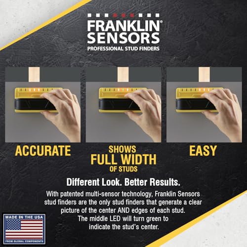 Franklin Sensors ProSensor M90 9-Sensor Stud Finder Wall Scanner - color: Yellow