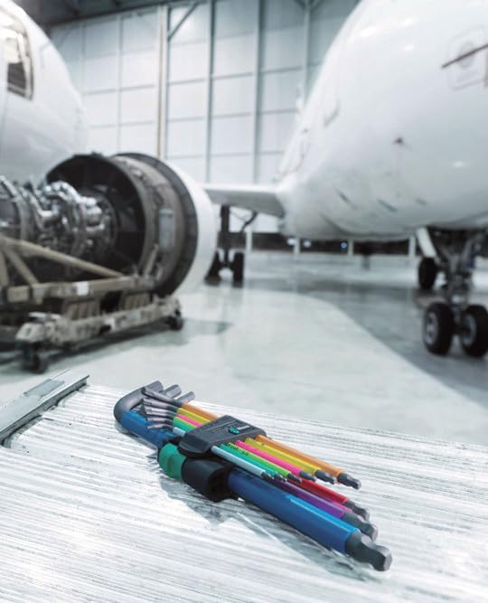 950 SPKL/9 SM HF Multicolour L-key set metric BlackLaser - style: Single