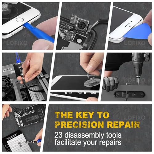 Precision Screwdriver Set,Glasses repair kit,Magnetic Screwdriver Torx T6 T8 T9 T10,Pentalobe P5,Triwing,Flathead,Phillips with Pry Tool for iPhone/Xbox/Ps4 Laptop,Computer,Switch,Phone Screen,Watch - color: Blue