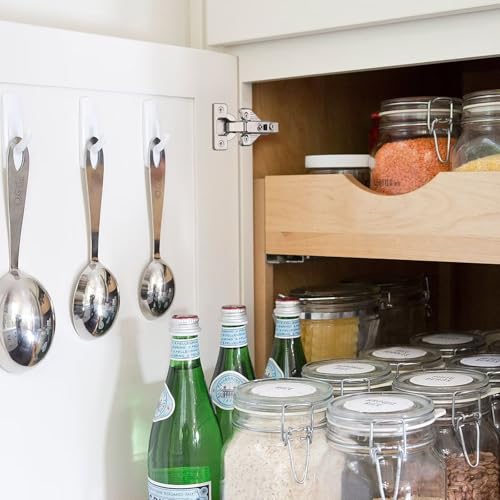 Probrico 16 Pairs Soft Closing Cabinet Hinges - Full Overlay Concealed Face Frame Corner for Kitchen Cabinets - size: 16 Pairs