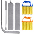 4 Pcs Blind Cleaner & Gap Duster, Under Fridge Retractable Cleaning Tools