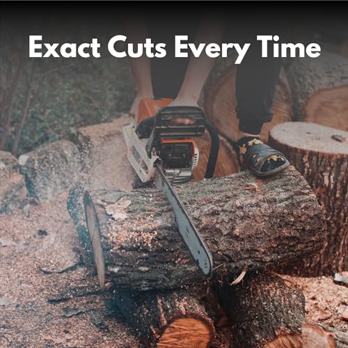 THE MINGO Marker Firewood Marking Wheel -Chainsaw Firewood Measuring Tool Marking - Measuring Marker - Mingo Marker Firewood Cutting Tools - Firewood Logging Tools - USA Made (18" Marking Wheel) - size: 18" Marking Wheel