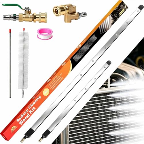 40" & 24" Upgraded Radiator Cleaning Wand Set(2PCS) - size: 40" & 24" (2 Pieces)