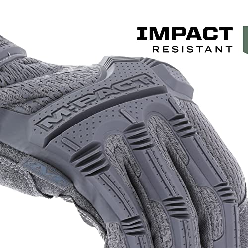 Mechanix Wear M-Pact Tactical Work Gloves Grey, Small - color: Grey, size: Small