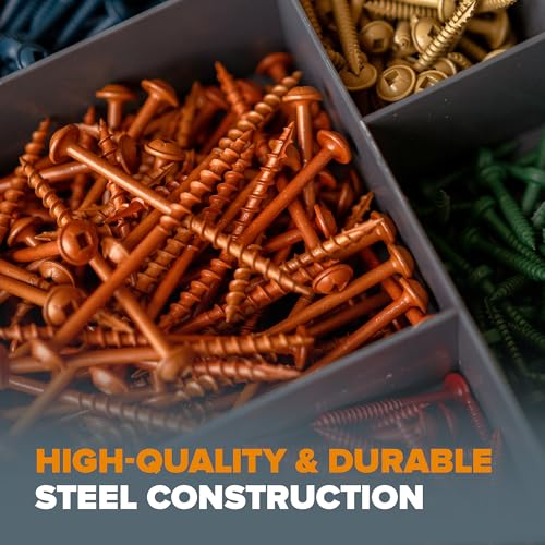 Bora Pocket Hole Screws 1-1/2 Inch Coarse Thread - 250 Pack for Wood Joinery - Professional Woodworking Bora Jig Compatible Screws for Furniture, Cabinetry & Carpentry Projects - size: 1-1/2 inch (250 Piece), style: Coarse Thread