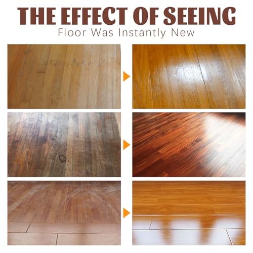 KEHOO Beeswax Wood Polish Spray, 120ml - Beeswax Furniture Polish Spray, Bring a Towel and a Sponge for Wood Multipurpose Wood Wax Restorer for Floors, Cabinets, and Tables（2PCs）