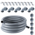 Liquid-Tight Conduit 1-1/2 inch 25ft w/UL Certification - size: 1-1/2inch 25ft