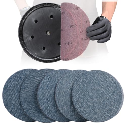 25 Pcs 9 Inch Ceramic Mesh Sanding Disc for Drywall Sander 80 Grit - style: 80Grit