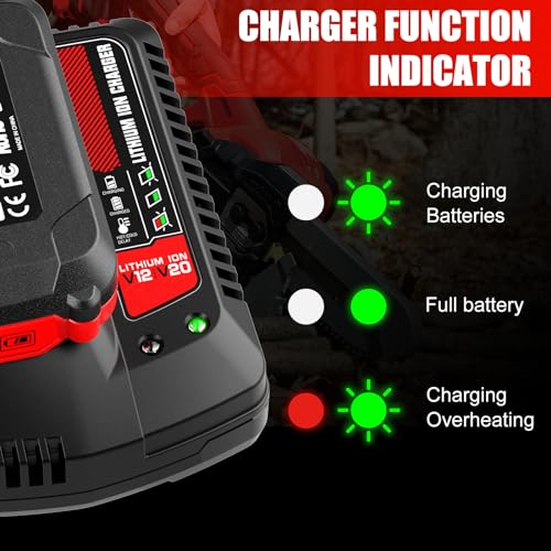 CMCB104 20V Charger Replacement for Craftsman V20 20V Battery Charger
