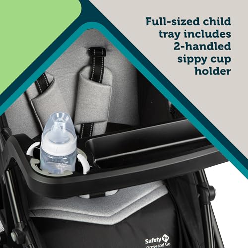 Safety 1st Grow and Go Flex 8-in-1 Travel System, Infant Car Seat Stroller Combo, Orchid Bloom - color: Orchid Bloom