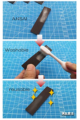 Hobby Model Craft Tools All Purpose Sanding Sponge 50pcs Type(320-400# 500-600#800-1000#1200-1500#1800-2000 grit)