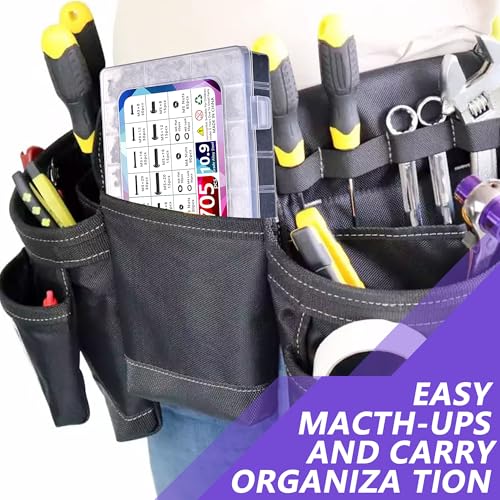 1705 Pcs Machine Screw Assortment Kit, M2 M3 M4 M5 Metric Bolts and Nuts Kit with Lock and Flat Washers, Hex Button Head 10.9 Alloy Steel Cap Screw Set with Allen Wrench - color: Black-Hex Socket Button Head 1705 Pcs