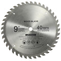 9" 40 Teeth Carbide Tip Wood Cutting Circular Saw Blade