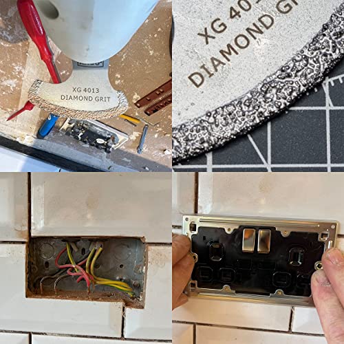 XXGO 3 Pcs Diamond Grout Multitool Blade for Grout Remover XG3001S - size: 3 PCS