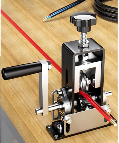 Manual Wire Stripping Powered Wire Stripper Machine Copper Wire Stripper Drill Portable Electric Wire Stripping Tool 0.1"-1" Efficient Scrap Copper Recycling