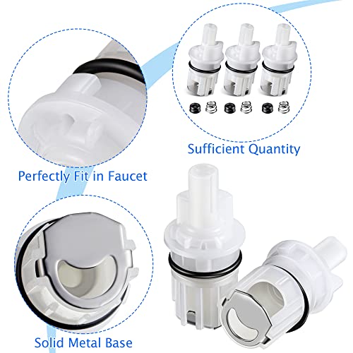 Enhon 3 Pack Shower Tub Stem Kit, Compatible with Delta RP1740 RP4993