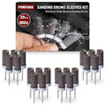 20 Pcs 800 Grit Sanding Drums for Rotary Dremel Tool - size: 800 Grit