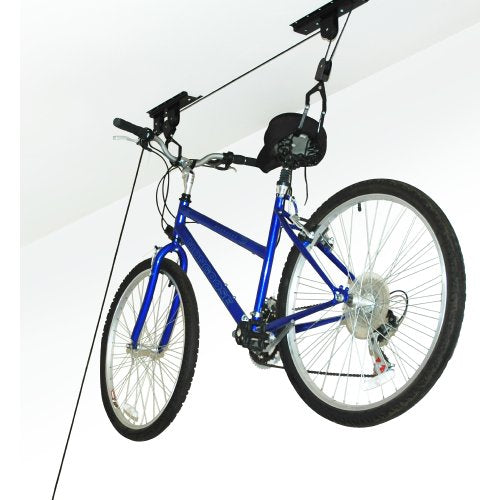 RAD Sportz Bicycle Hoist Quality Garage Storage Bike Lift with 100 lb Capacity Even Works as Ladder Lift Premium Quality - size: 1-Pack