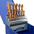 Metric 25Pcs(1.0mm-13.0mm) M35 Cobalt Drill Bit Set - size: 25pcs Cobalt Drill（Metric）