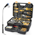 Tool Kit for Home, Basic Tool Set with Magnetic Pickup Tool - color: Three-layer