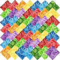 5"x5" 50pcs Cotton Fabric Squares for Sewing Quilting Supplies- Paisley - color: Paisley, size: 50 PCS 5"x5"