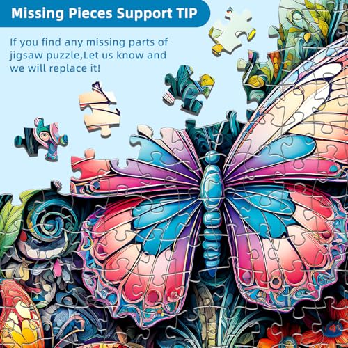Butterfly Puzzles for Adults 1000 Pieces - color: Dreamy Butterfly