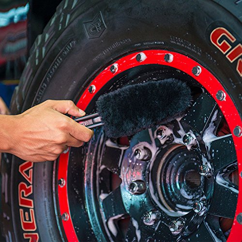 Chemical Guys, Gerbil Wheel & Rim Brush, Soft Natural Bristles, for Tires - size: 1 Count (Pack of 1)