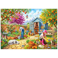 Garden Shed Puzzles for Adults 1000 Pieces - color: Cozy Garden Life