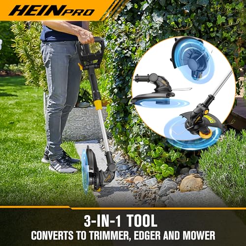 HEINPRO Cordless String Trimmer Compatible with Dewalt 20V MAX Battery - size: 12.01-INCH